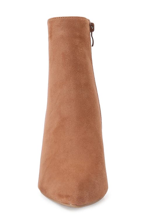 Berness Sara Block Heel Bootie In Brown