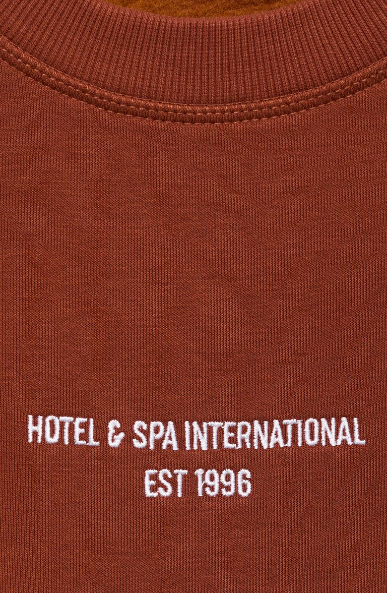 MANGO Hotel Embroidered Sweatshirt, Alternate, color, 