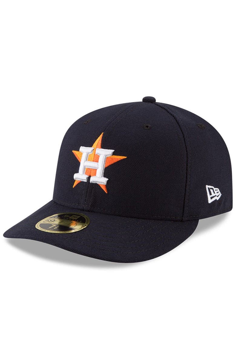 New Era Men's New Era  Navy Houston Astros 2022 World Series Champions Side Patch Low Profile 59FIFTY Fitted Hat, Alternate, color, 