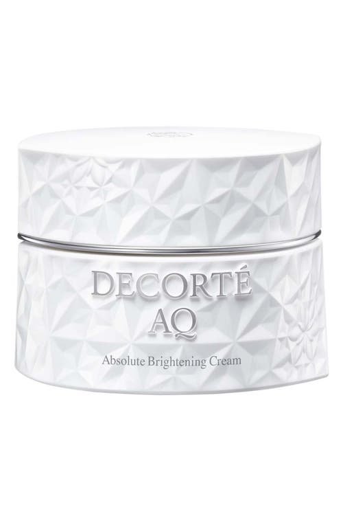 Decorté Absolute Glow-Radiant Brightening Cream  product