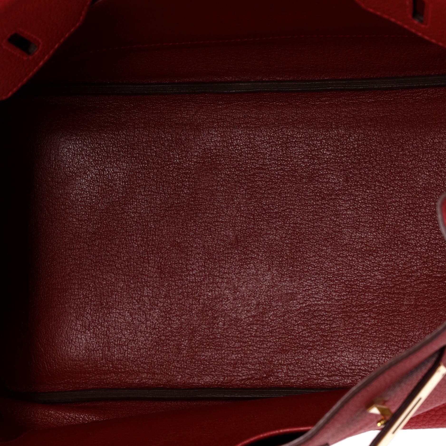 Pre-Owned Hermes Birkin Handbag Red Togo with Gold Hardware 30, Alternate, color, Rouge Vif