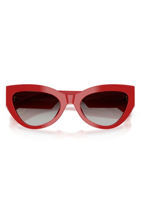 55mm Cat Eye Sunglasses