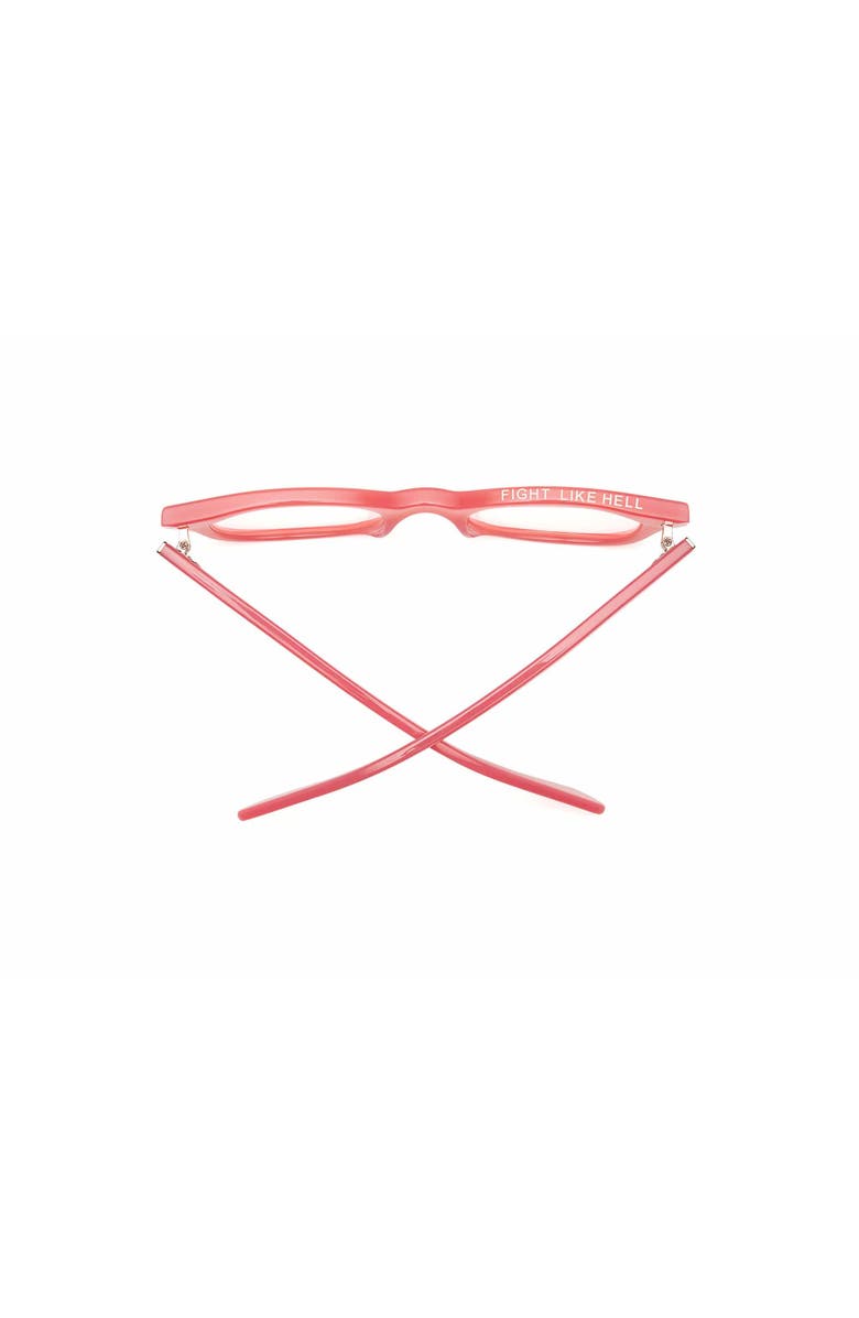 Caddis Bixby | Reading Glasses, Alternate, color, Polished Clear Pink