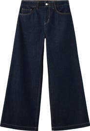MANGO Wide Leg Jeans