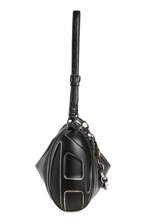 Diesel ® Load-d Faux Leather Shoulder Bag In Black