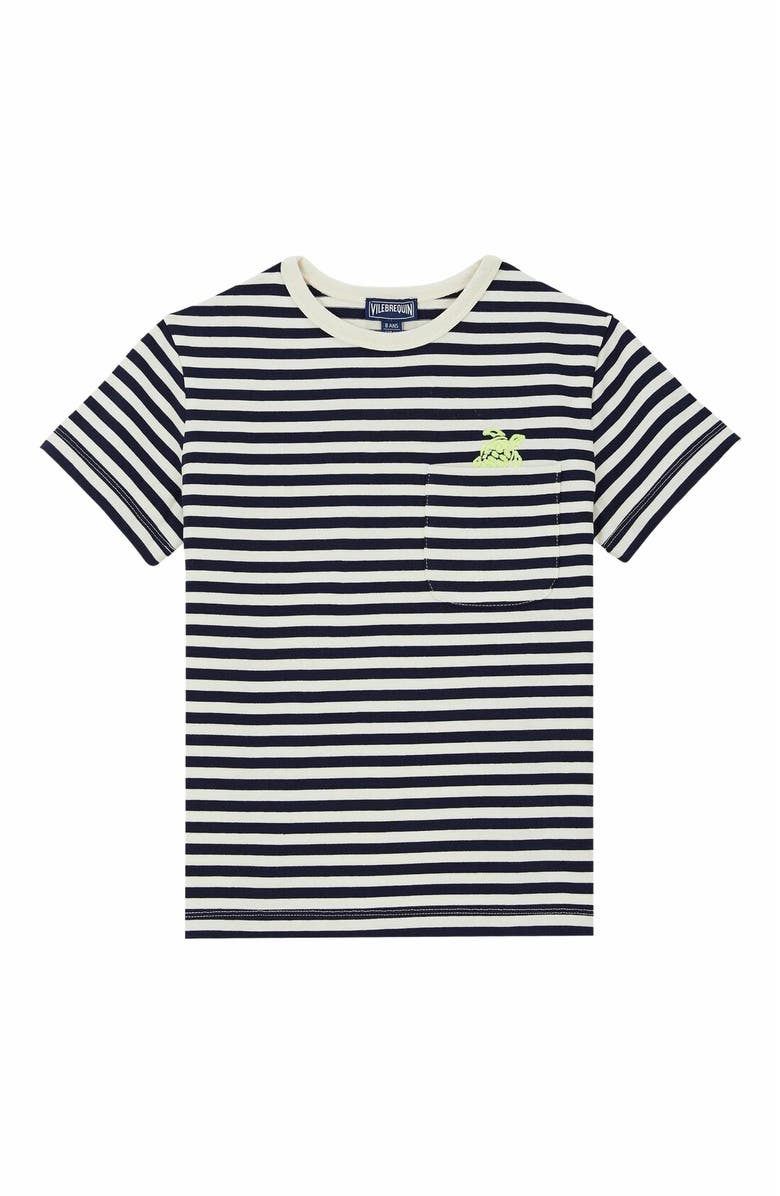 Vilebrequin Kids' Organic Cotton T-Shirt, Main, color,