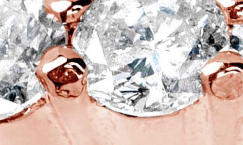 Suzy Levian Diamonds Diamond Stacking Ring In Rose