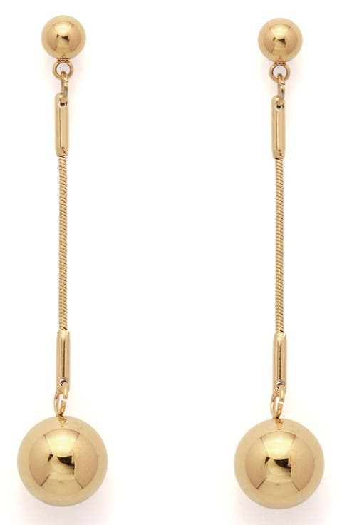 Pendant Ball Drop Earrings