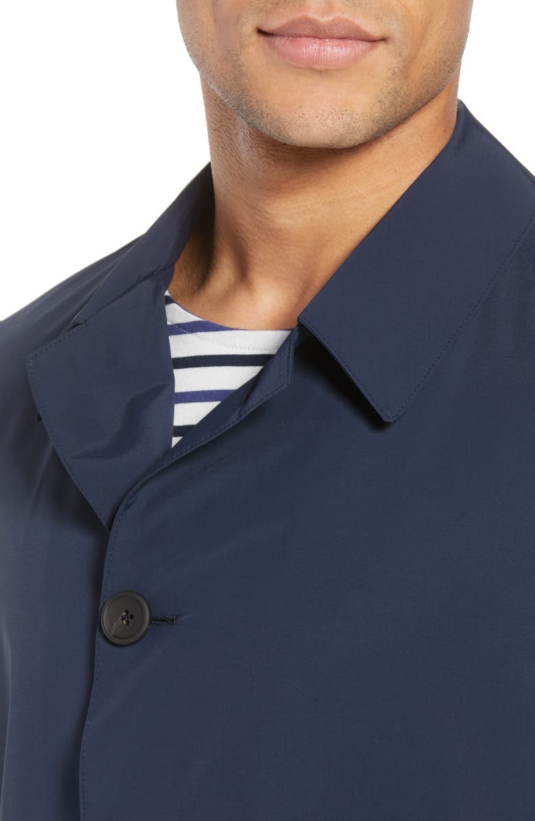 H Shell Wool Blend Rain Coat, Alternate, color,