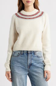 DÔEN Boniface Fair Isle Sweater