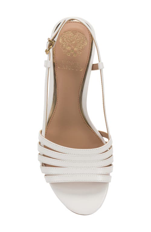 Vince Camuto Layton Slingback Sandal In White