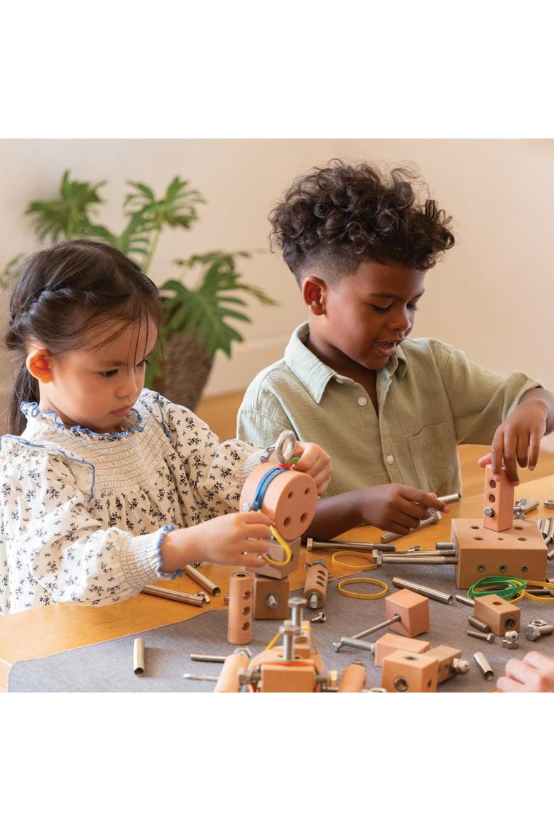 Random Robots Loose Parts STEM Kit, Alternate, color, Multicolored