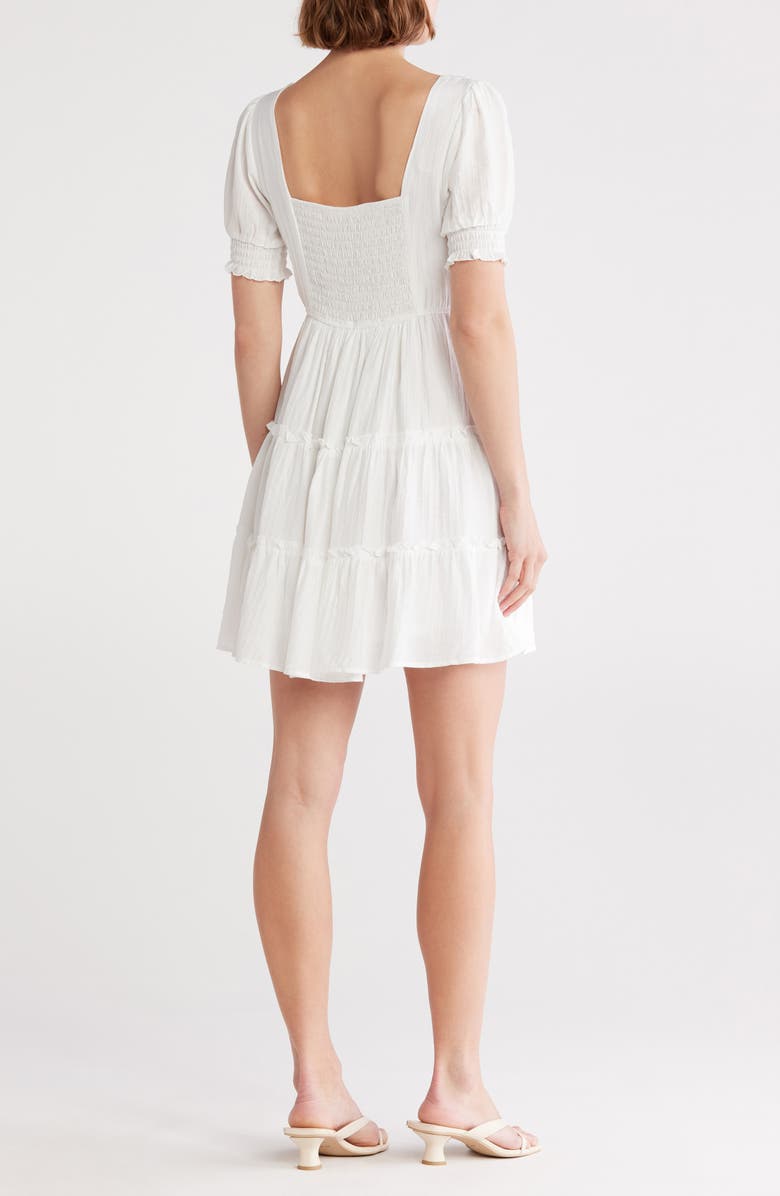 Puff Sleeve Minidress