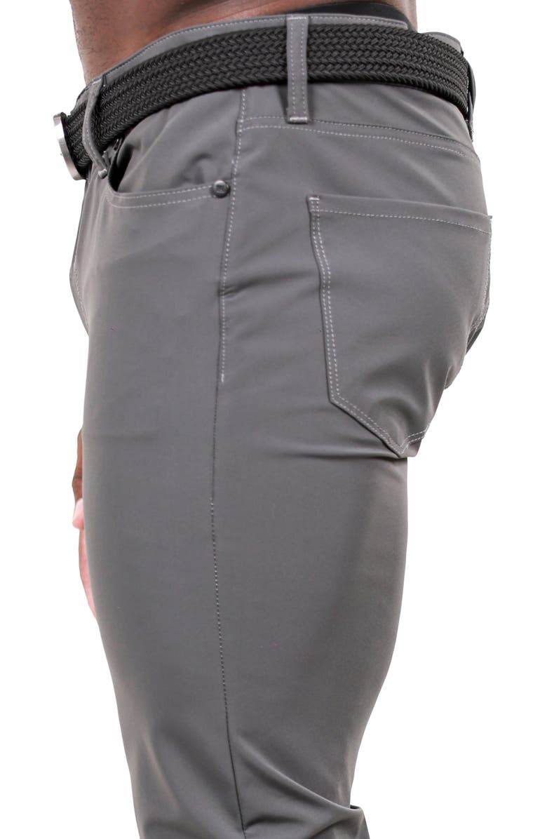 Maceoo Marthyr Slim Fit Pants, Alternate, color, Grey