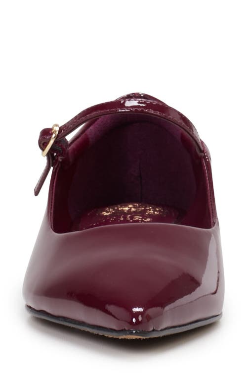 Vince Camuto Eloise Womens Adjustable Patent Ballet Flats