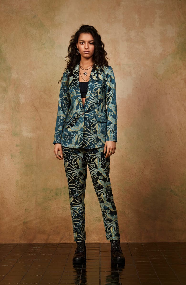 Scotch & Soda Jacquard Blazer, Alternate, color, 