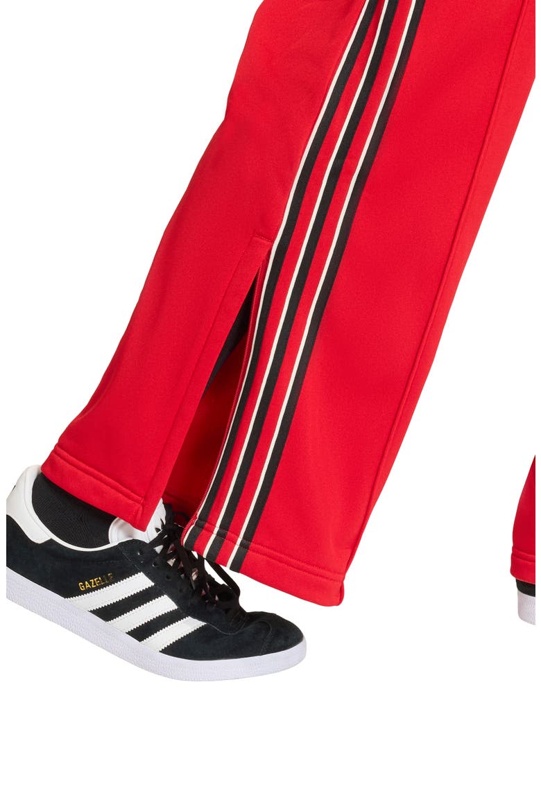 Loose Wide Leg Track Pants, Alternate, color, BETTER SCARLET/ BLACK