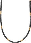 LAGOS Black Caviar Beaded Necklace