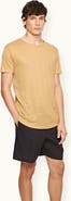 Orlebar Brown Alex Lino Relaxed Fit Italian Linen Drawcord Shorts