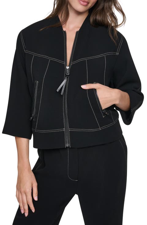 Contrast Stitch Jacket