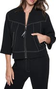 DKNY Contrast Stitch Jacket