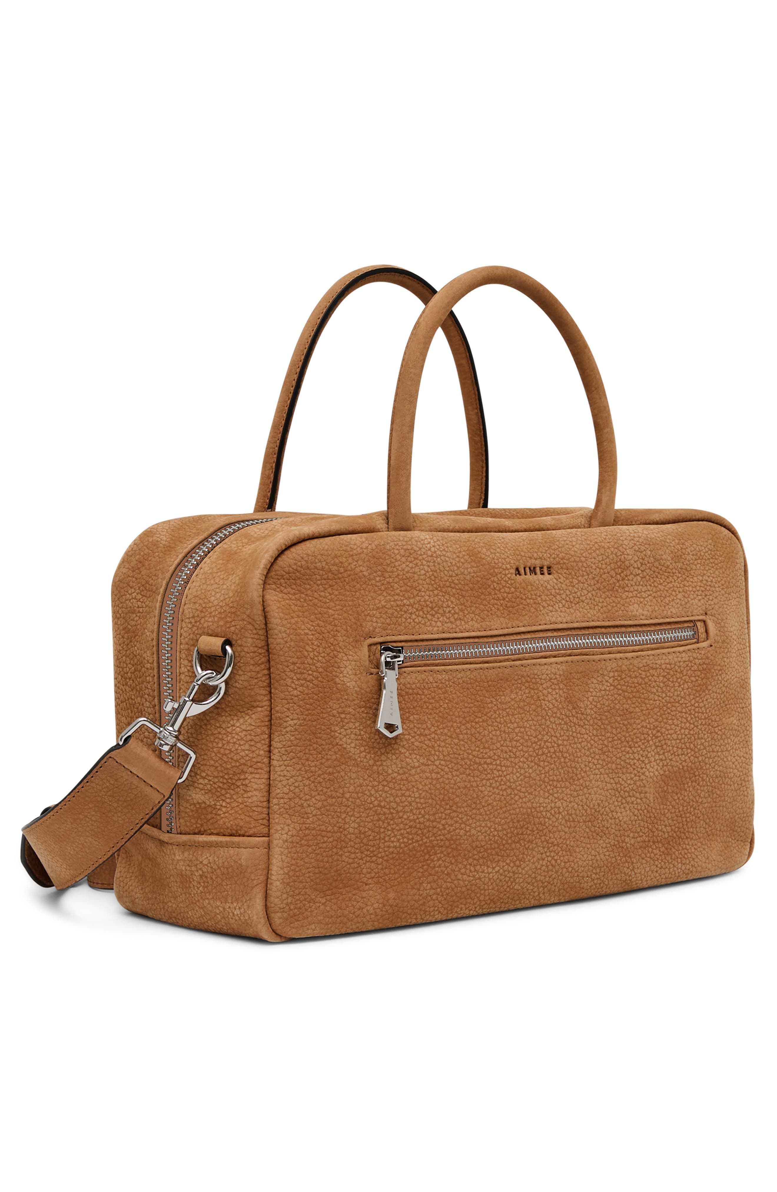 Ritual Leather Satchel, Alternate, color, LATTE NUBUCK