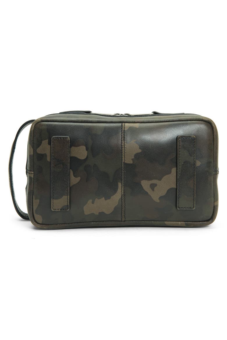 Holden Leather Travel Case, Alternate, color, DARK CAMO