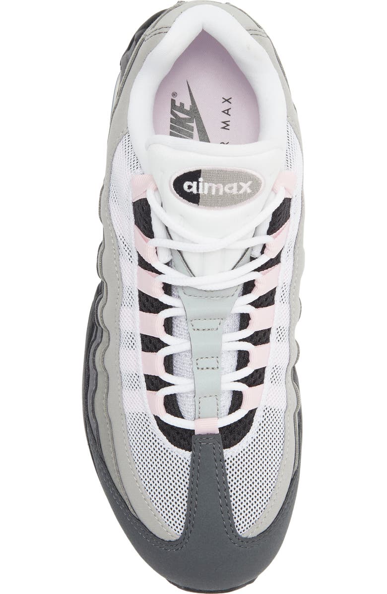 Nike Air Max 95 Big Bubble Sneaker, Alternate, color, Black/ Pink/ White/ Silver