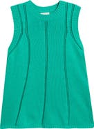 Caslon® Open Stitch Sleeveless Sweater