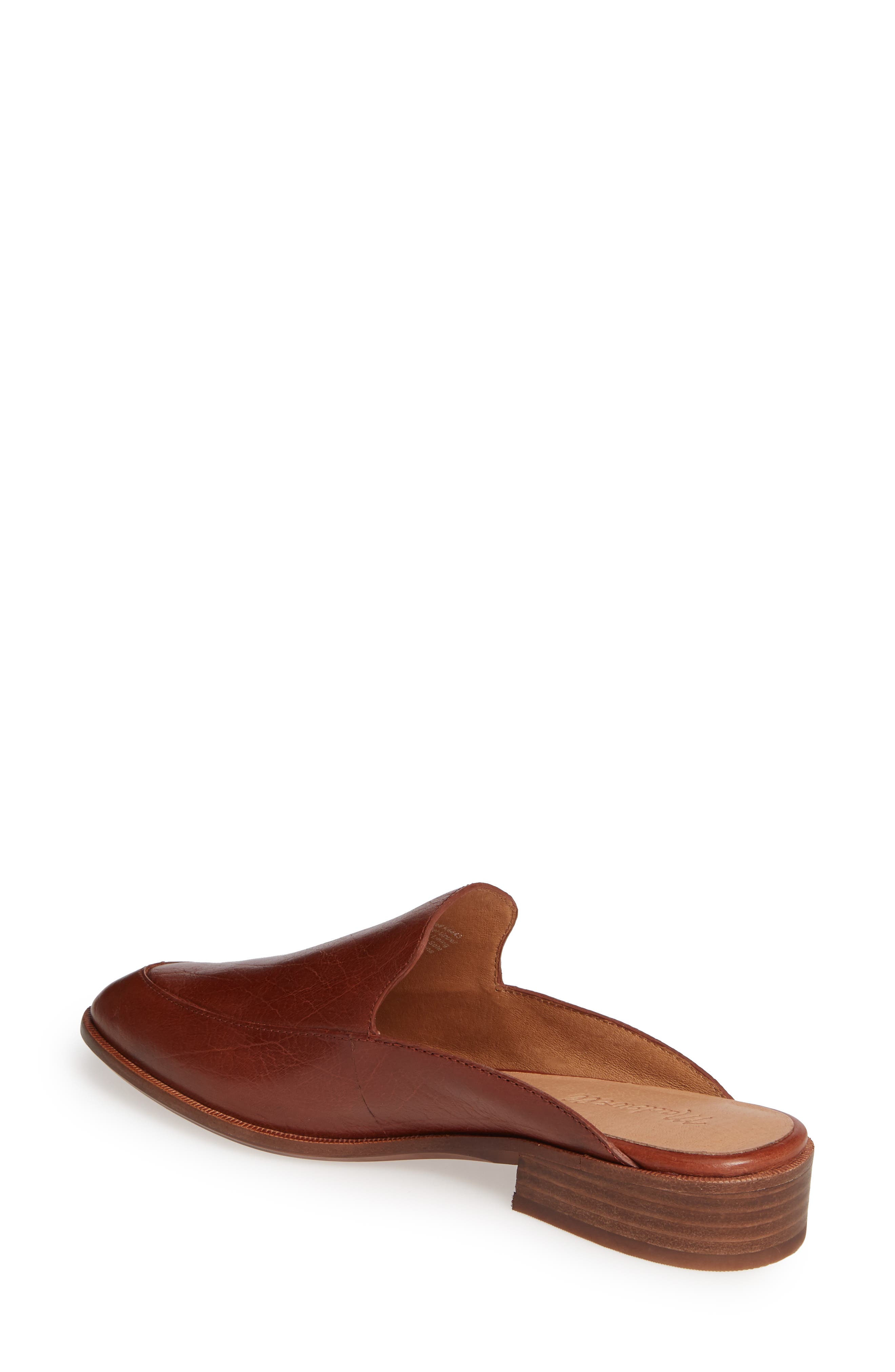 The Frances Mule, Alternate, color, BURNISHED MAHOGANY