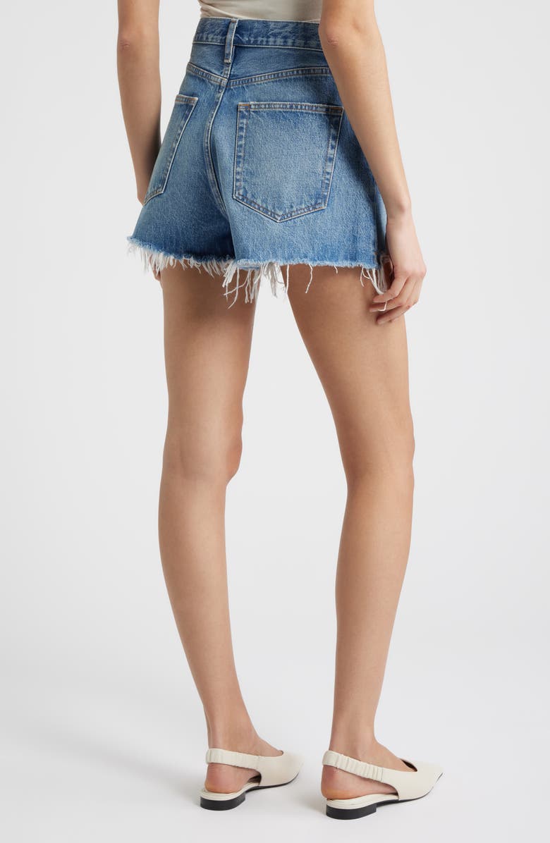 FRAME The Dare High Waist Denim Cutoff Shorts, Alternate, color, Sprawl