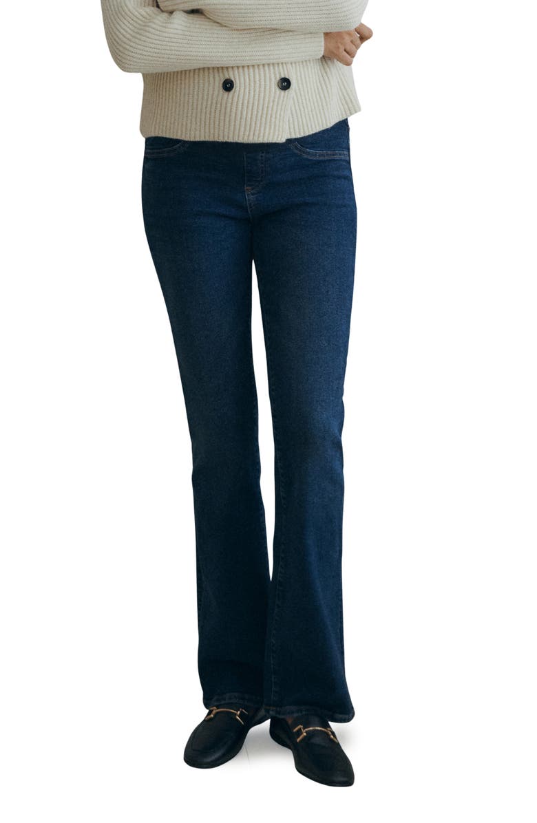 MANGO Flare Maternity Jeans, Main, color,