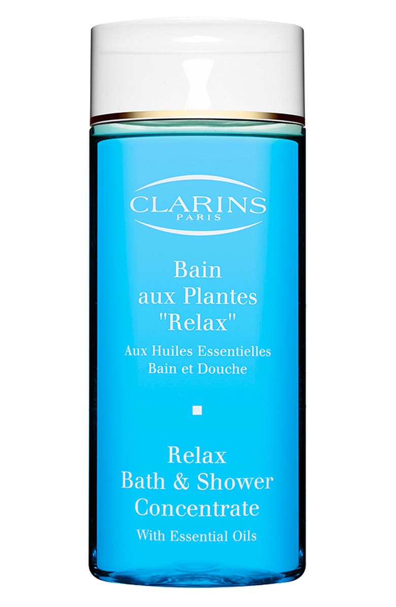 Clarins 'Relax' Bath & Shower Concentrate, Main, color, 