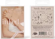 INKED by Dani Barely There Temporary Tattoos
