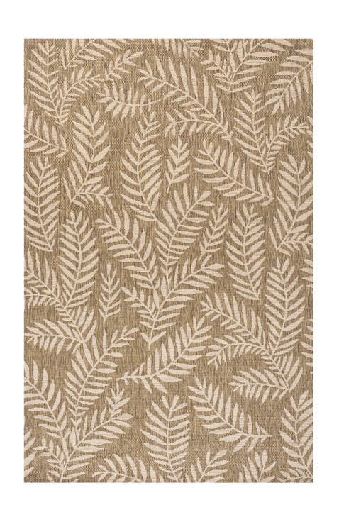 Nevis Palm Frond Indoor/Outdoor Area Rug