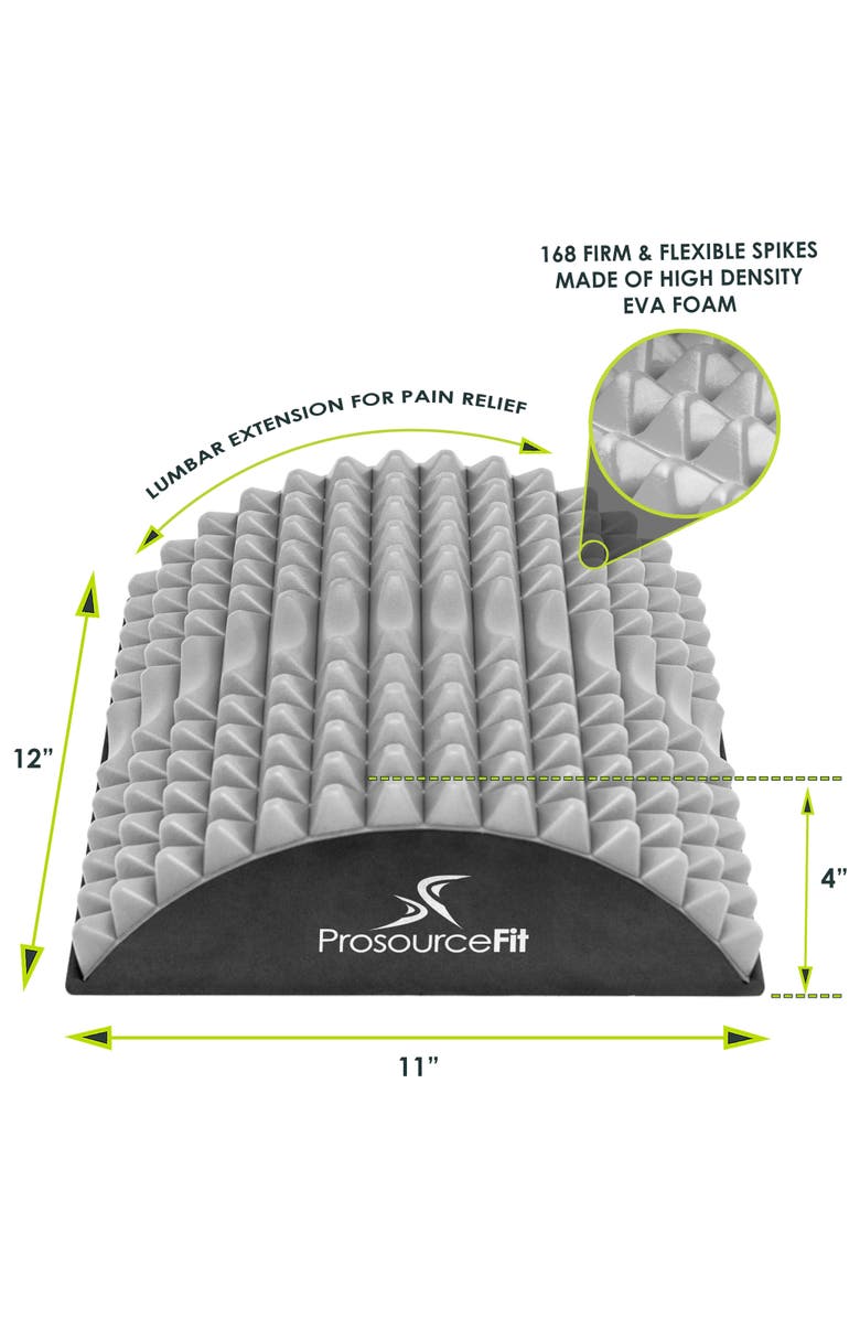 ProsourceFit Arched Back Stretcher, Alternate, color, Gray