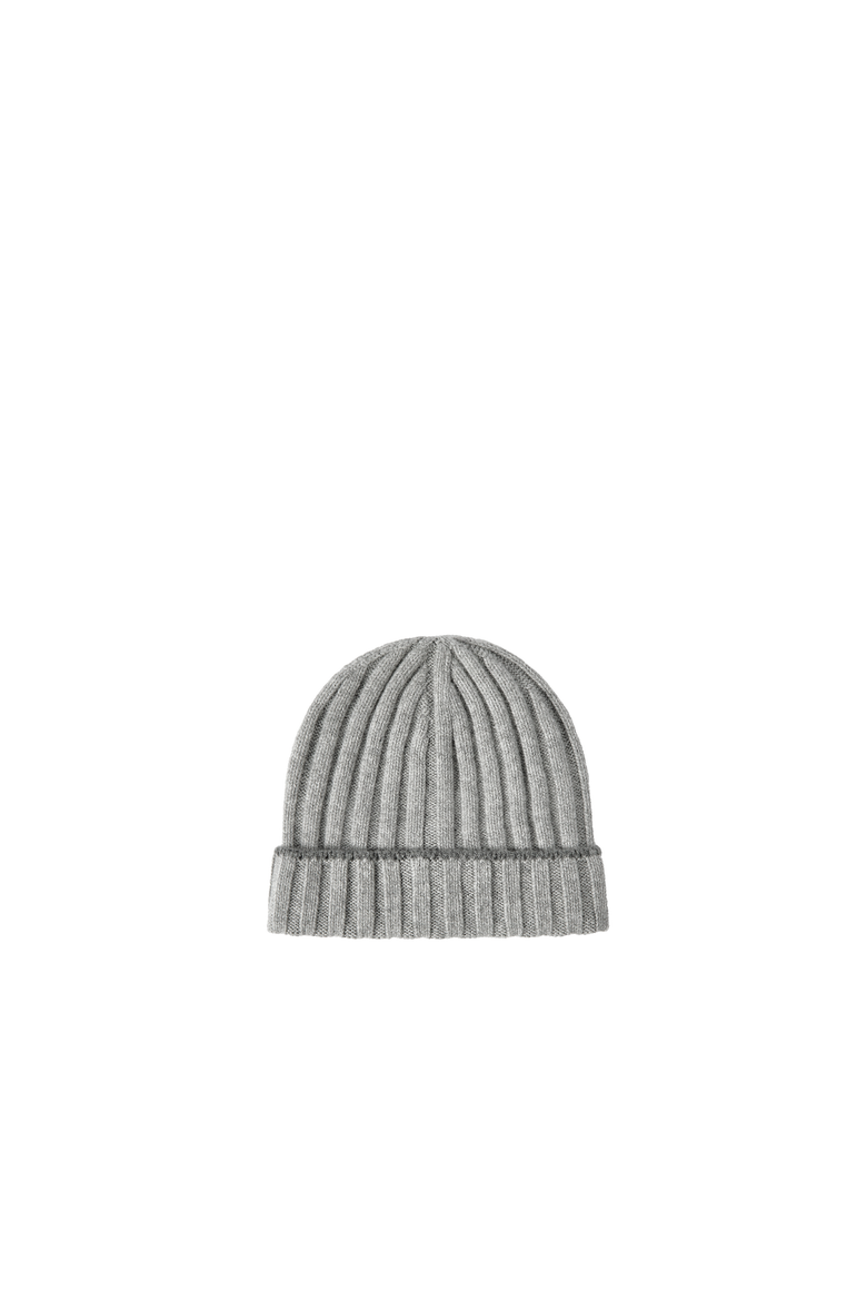 Cashmere rib knit beanie, Alternate, color, Light Grey