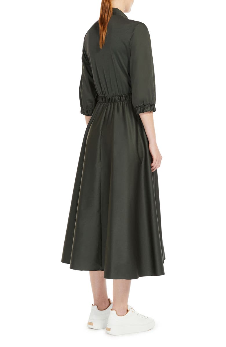 Max Mara Leisure Maggie Mixed Media Midi Dress, Alternate, color,