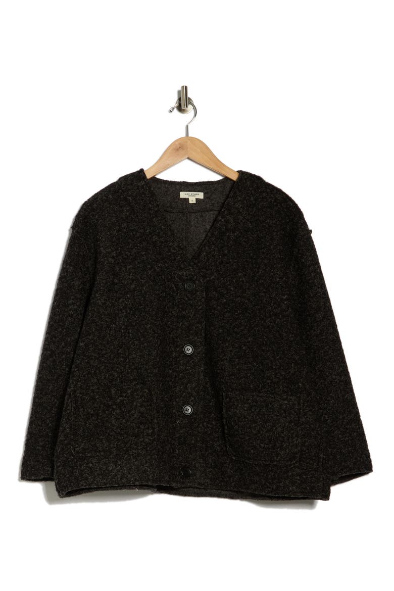 Crop Jacket, Alternate, color, CHARCOAL