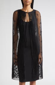 TOTEME Floral Embroidered Tulle