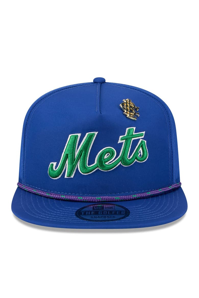 Men's New Era  Royal New York Mets 2025 Big League Chew Golfer Snapback Hat, Alternate, color, Royal