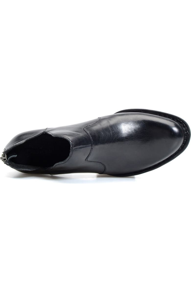 Børn 'Kerri' Bootie, Alternate, color, Black Leather