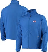 DUNBROOKE Men's Dunbrooke Royal New York Giants Sonoma Softshell Full-Zip Jacket