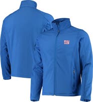 DUNBROOKE Men's Dunbrooke Royal New York Giants Sonoma Softshell Full-Zip Jacket