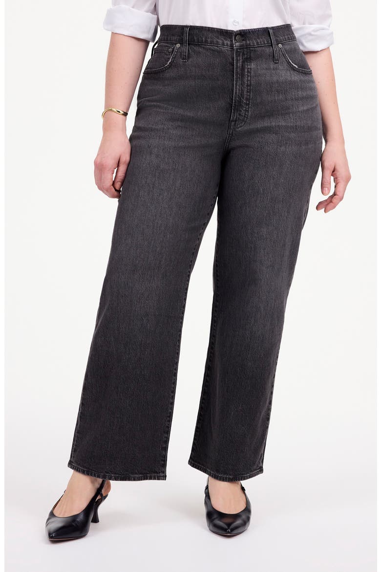 The Perfect Wide Leg Crop Jeans, Alternate, color, ROBLES WASH