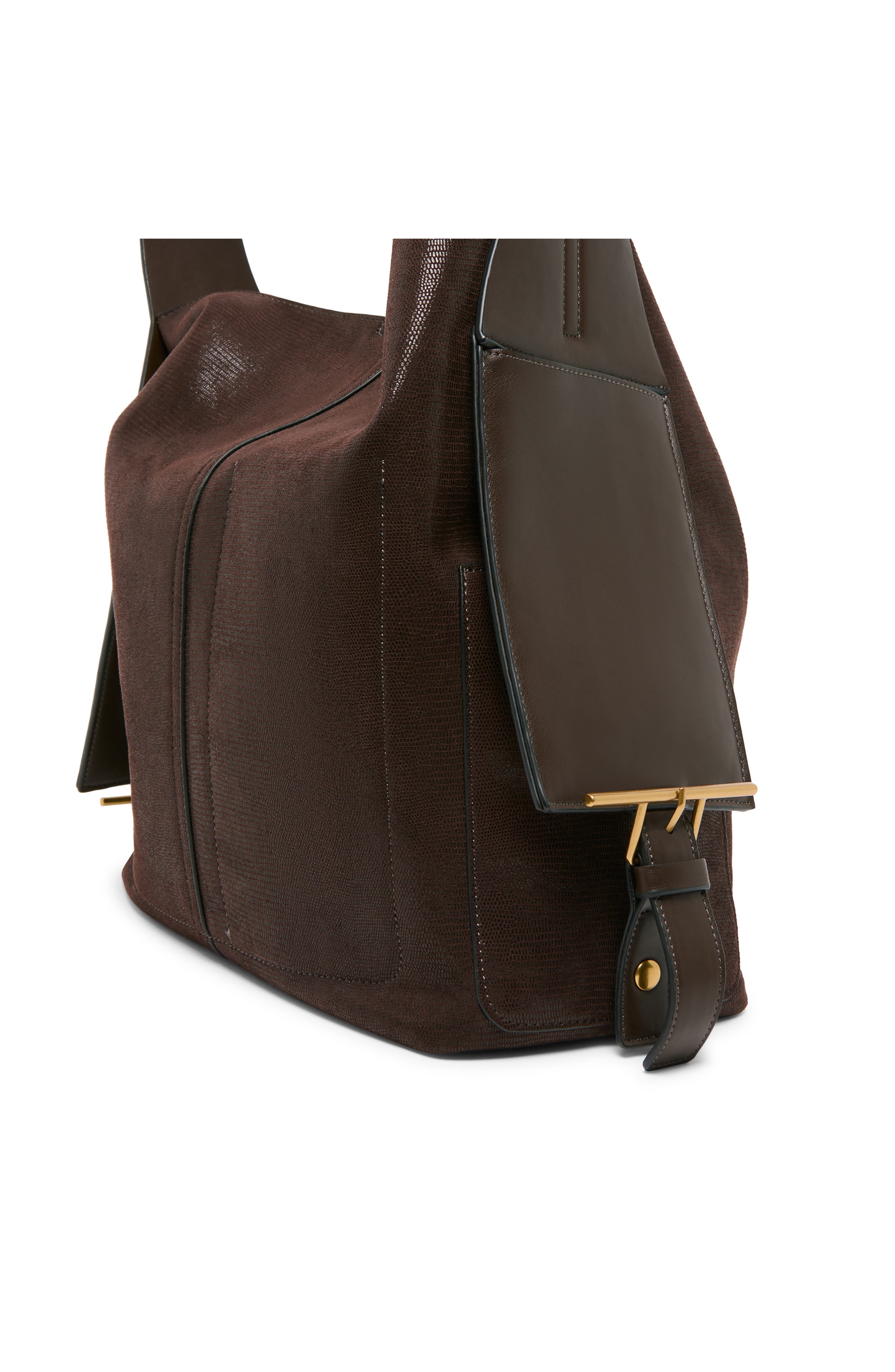 Dolce Vita Arden Faux Leather Tote, Alternate, color, Espresso