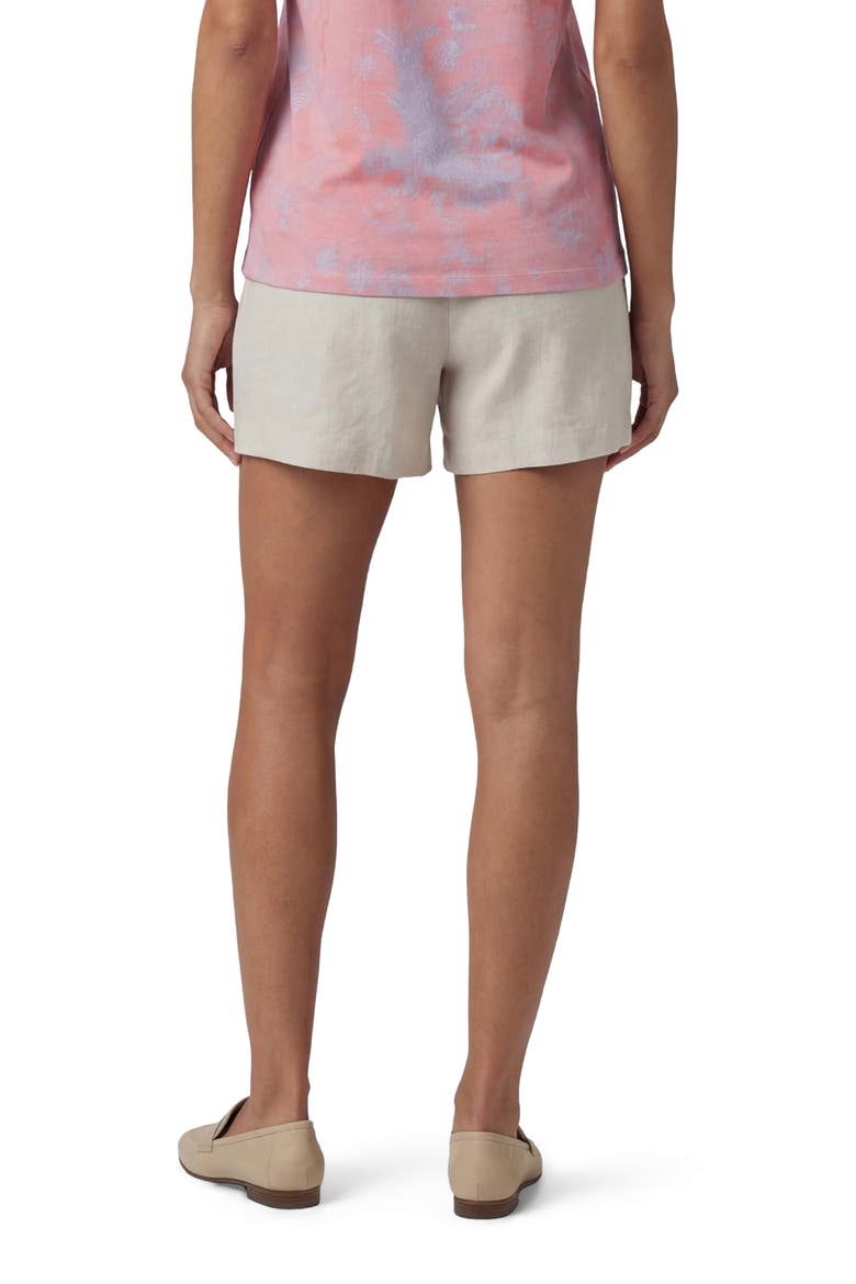Womens Leanne Drawstring Short, Alternate, color, NATURAL