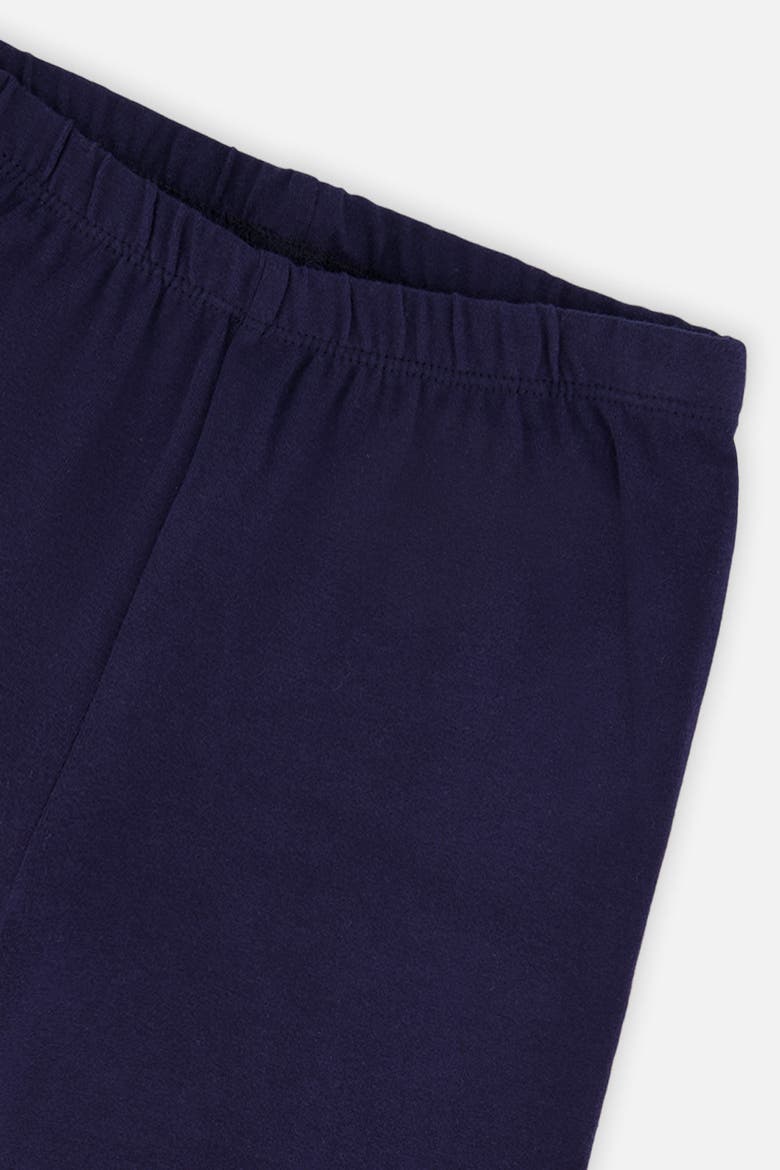 Organic Cotton Soft Stretchy Glitter Leggings, Alternate, color, Dark Blue