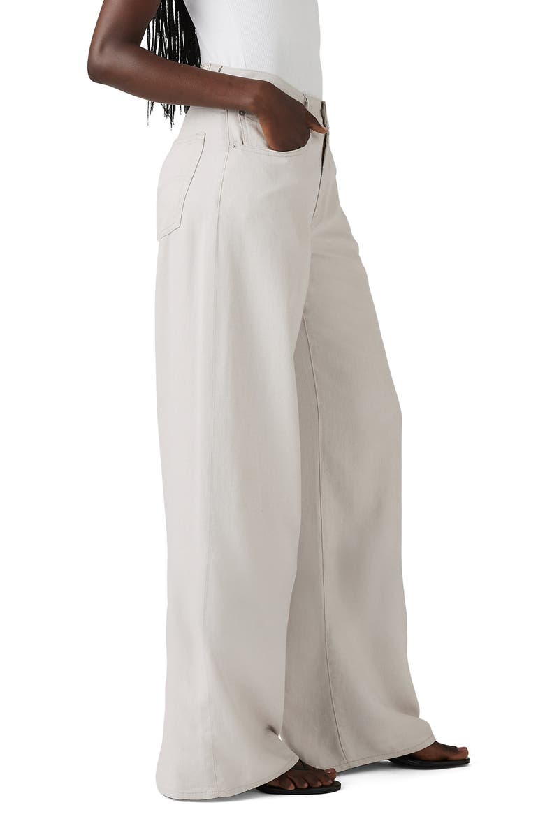 XL Straight Leg Linen Blend Jeans