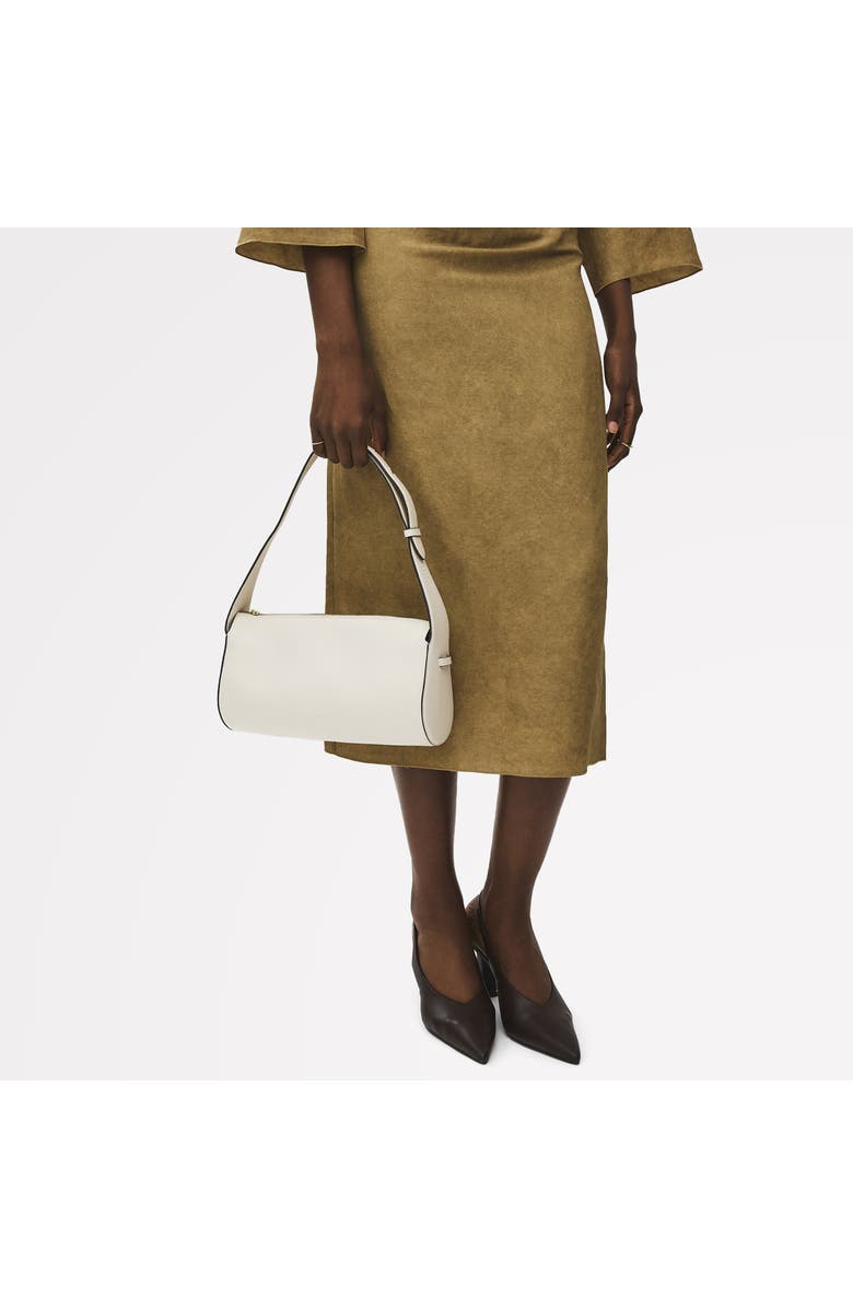 Radley Abbey Mews Small Ziptop Shoulder Bag, Alternate, color, Chalk